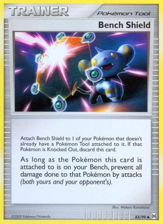 'Pokemon - 'Bench Shield 083/99  - Reverse Holofoil Arceus - Uncommon