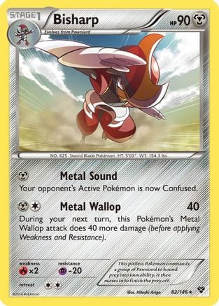 'Pokemon - 'Bisharp 082  XY Base Set - Rare