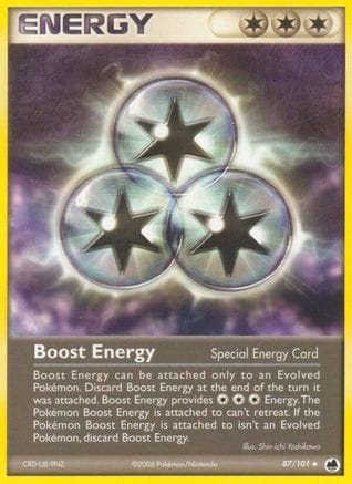 'Pokemon - 'Boost Energy 087  Dragon Frontiers - Uncommon