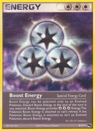 'Pokemon - 'Boost Energy 008  POP Series 5 - Uncommon
