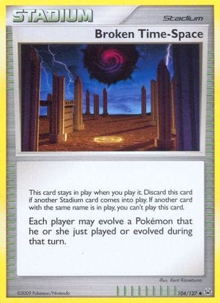 'Pokemon - 'Broken Time-Space 104/127  Platinum - Uncommon