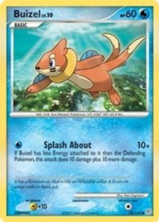 'Pokemon - 'Buizel 072  Diamond and Pearl - Common