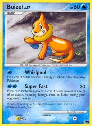 'Pokemon - 'Buizel 006  POP Series 9 - Uncommon
