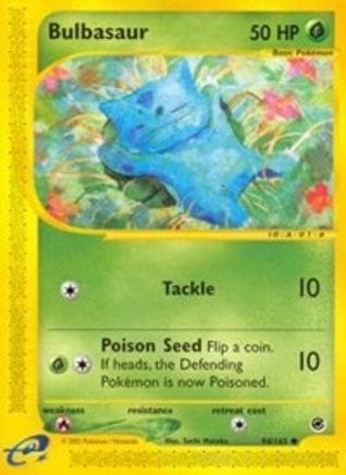 'Pokemon - 'Bulbasaur (94) 094/165  Expedition - Common