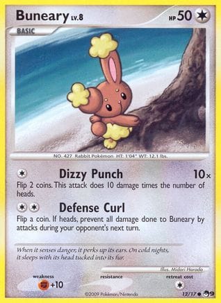 'Pokemon - 'Buneary 012  POP Series 9 - Common