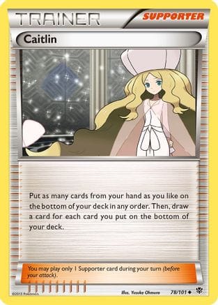 'Pokemon - 'Caitlin 078  Plasma Blast - Uncommon