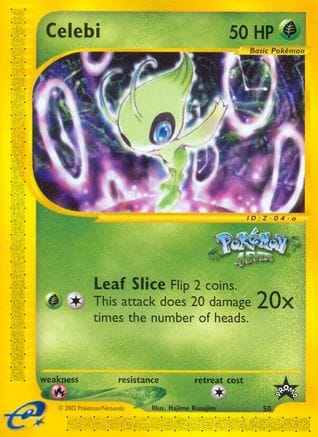 'Pokemon - 'Celebi 050/53  WoTC Promo - Promo