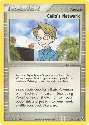 'Pokemon - 'Celio's Network 088/112  FireRed & LeafGreen - Uncommon