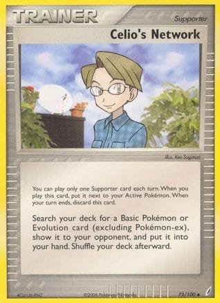 'Pokemon - 'Celio's Network 073/100  Crystal Guardians - Uncommon