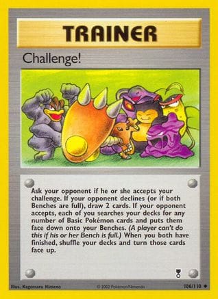 'Pokemon - 'Challenge! 106/110  Legendary Collection - Uncommon
