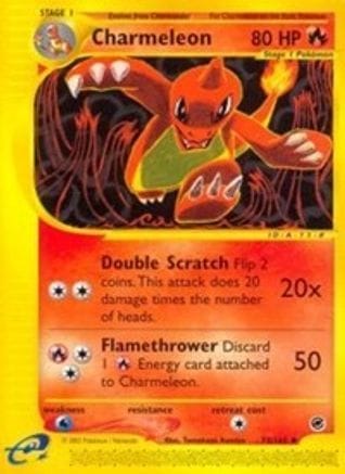 'Pokemon - 'Charmeleon 073/165  Expedition - Uncommon