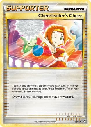 'Pokemon - 'Cheerleader's Cheer 076  Call of Legends - Uncommon