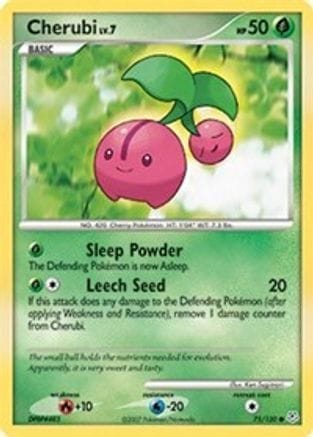 'Pokemon - 'Cherubi 075  Diamond and Pearl - Common