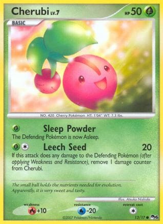 'Pokemon - 'Cherubi 013  POP Series 6 - Common