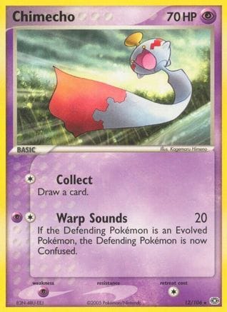 'Pokemon - 'Chimecho 012  Emerald - Rare