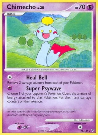 'Pokemon - 'Chimecho 021  Supreme Victors - Rare