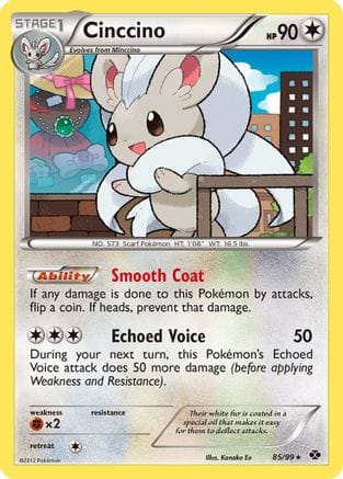 'Pokemon - 'Cinccino 085  - Holofoil Next Destinies - Holo Rare