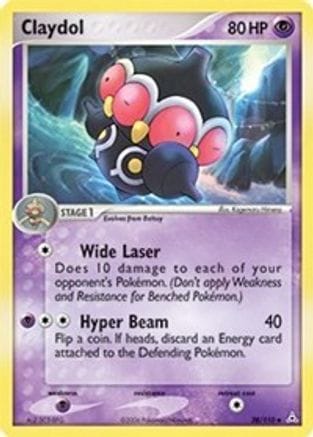'Pokemon - 'Claydol 038/110  Holon Phantoms - Uncommon