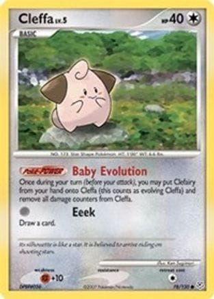 'Pokemon - 'Cleffa 078/130  Diamond and Pearl - Common