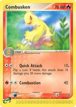 'Pokemon - 'Combusken 025  Dragon - Uncommon