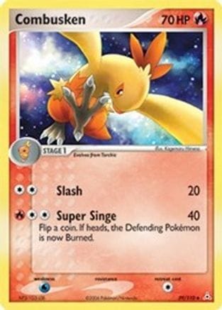 'Pokemon - 'Combusken 039/110  Holon Phantoms - Uncommon