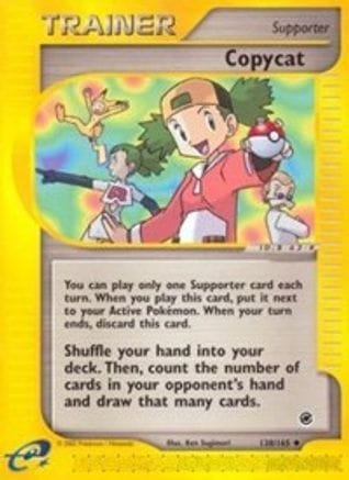 'Pokemon - 'Copycat 138/165  - Reverse Holofoil Expedition - Uncommon