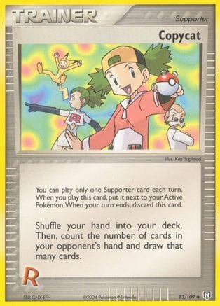 'Pokemon - 'Copycat 083  - Reverse Holofoil Team Rocket Returns - Uncommon