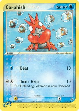 'Pokemon - 'Corphish 054/97  Dragon - Common