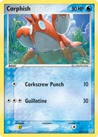 'Pokemon - 'Corphish 062/110  - Reverse Holofoil Holon Phantoms - Common
