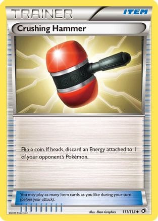 'Pokemon - 'Crushing Hammer 111/113  Legendary Treasures - Uncommon