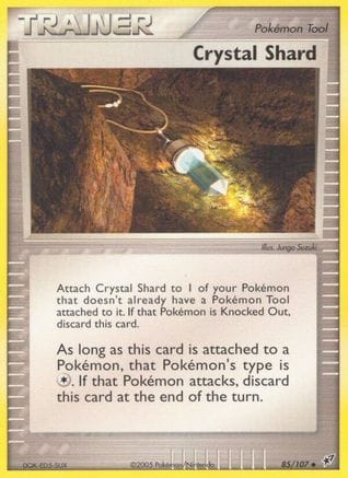 'Pokemon - 'Crystal Shard 085  - Reverse Holofoil Deoxys - Uncommon