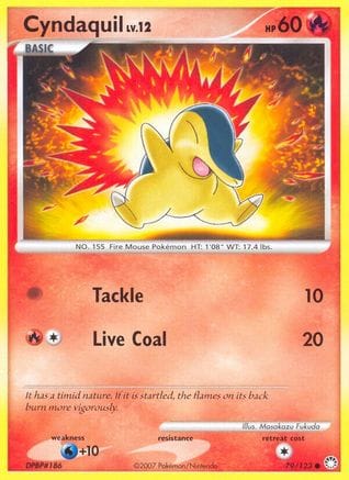 'Pokemon - 'Cyndaquil 079/123  Mysterious Treasures - Common