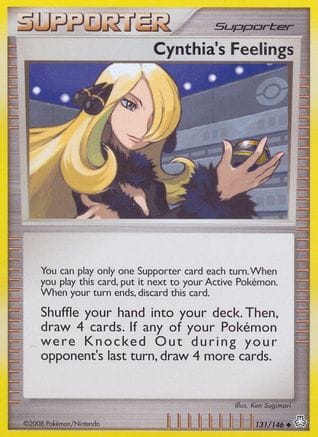 'Pokemon - 'Cynthia's Feelings 131/146  Legends Awakened - Uncommon