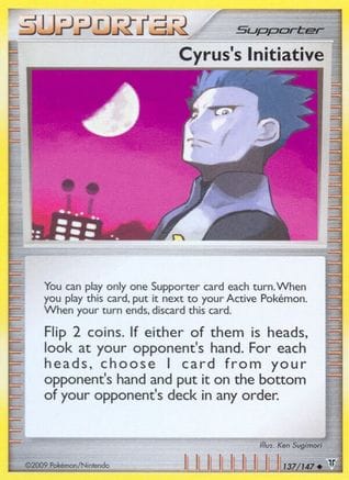 'Pokemon - 'Cyrus's Initiative 137  - Reverse Holofoil Supreme Victors - Uncommon
