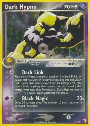 'Pokemon - 'Dark Hypno 006  - Holofoil Team Rocket Returns - Holo Rare