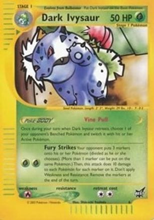 'Pokemon - 'Dark Ivysaur 006  Best of Promos - Promo