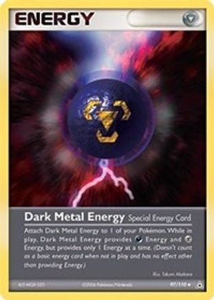 'Pokemon - 'Dark Metal Energy 097/110  Holon Phantoms - Uncommon