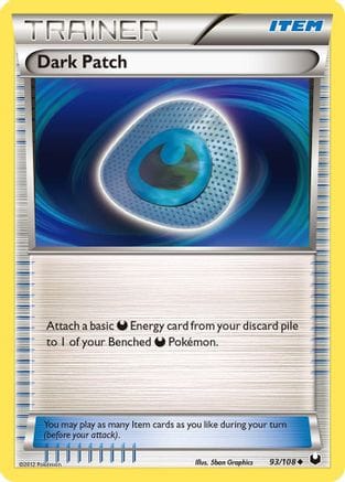 'Pokemon - 'Dark Patch 093/108  Dark Explorers - Uncommon