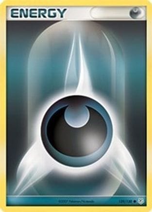 'Pokemon - 'Darkness Energy 129/130  - Reverse Holofoil Diamond and Pearl - Common