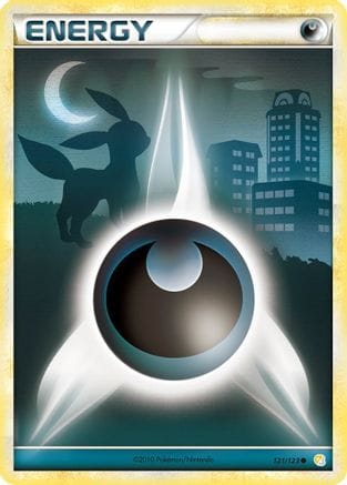 'Pokemon - 'Darkness Energy (Basic) 121/123  HeartGold SoulSilver - Common