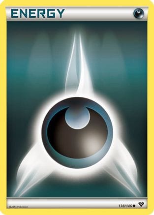'Pokemon - 'Darkness Energy (Basic) 138  XY Base Set - Common