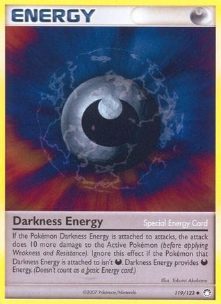 'Pokemon - 'Darkness Energy 119  - Reverse Holofoil Mysterious Treasures - Uncommon