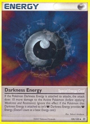 'Pokemon - 'Darkness Energy 129  Secret Wonders - Uncommon