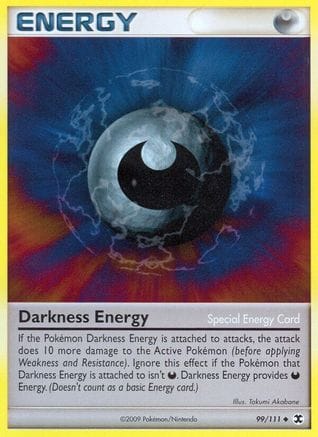 'Pokemon - 'Darkness Energy (Special) 099  Rising Rivals - Uncommon