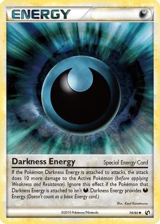 'Pokemon - 'Darkness Energy (Special) 079  Undaunted - Uncommon