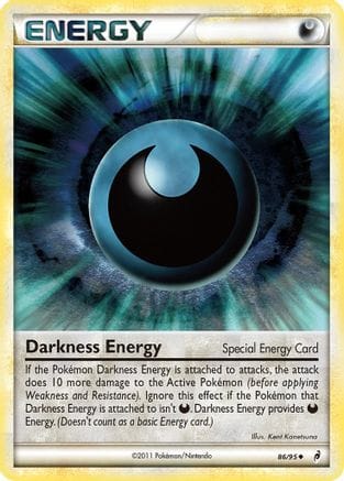 'Pokemon - 'Darkness Energy (Special) 086/95  Call of Legends - Uncommon