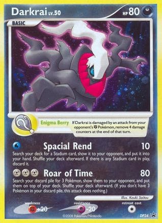 'Pokemon - 'Darkrai DP24  - Holofoil Diamond and Pearl Promos - Promo