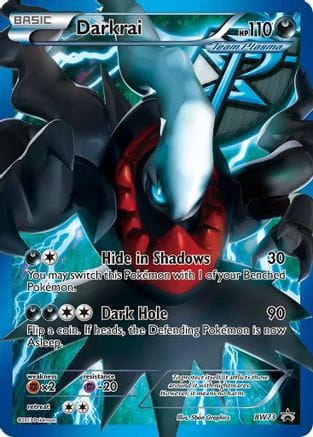 'Pokemon - 'Darkrai (Team Plasma) BW73  - Holofoil Black and White Promos - Promo
