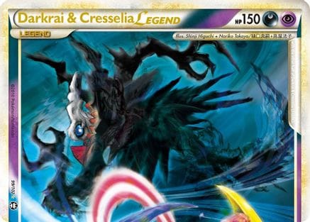 'Pokemon - 'Darkrai & Cresselia Legend (Top) 099  - Holofoil Triumphant - Ultra Rare