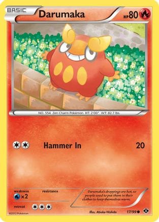 'Pokemon - 'Darumaka 017  Next Destinies - Common